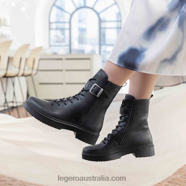 Women ANGEL Boots Black NF6DX207 Legero