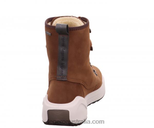 Women COSY Lace-up Boots Snuff NF6DX263 Legero