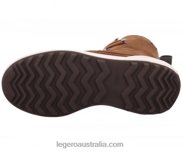 Women COSY Lace-up Boots Snuff NF6DX263 Legero