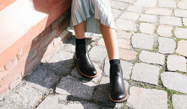 Women HARMONY Chelsea Boots Black NF6DX269 Legero