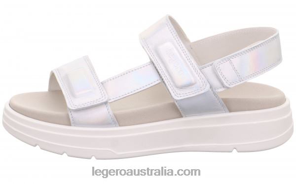 Women SUNWALKER Metallic Silver NF6DX119 Legero