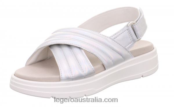 Women SUNWALKER Metallic Silver NF6DX8 Legero