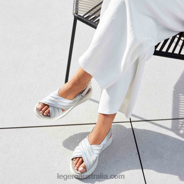 Women SUNWALKER Metallic Silver NF6DX8 Legero