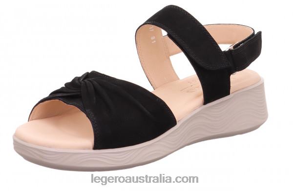 Women Sandals Black Black NF6DX335 Legero