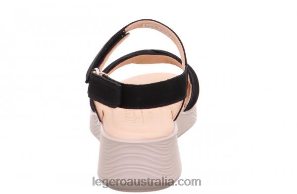 Women Sandals Black Black NF6DX335 Legero