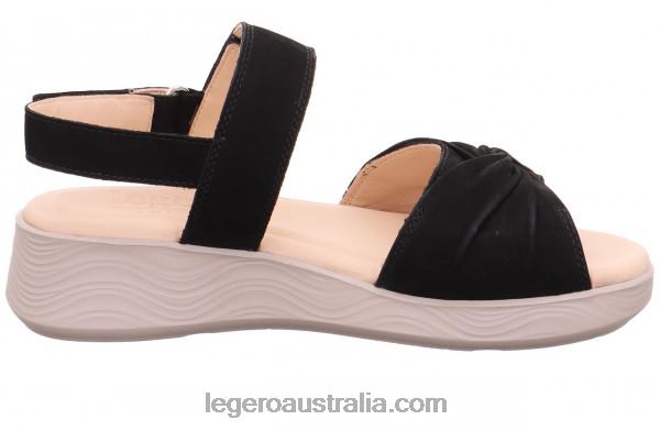 Women Sandals Black Black NF6DX335 Legero